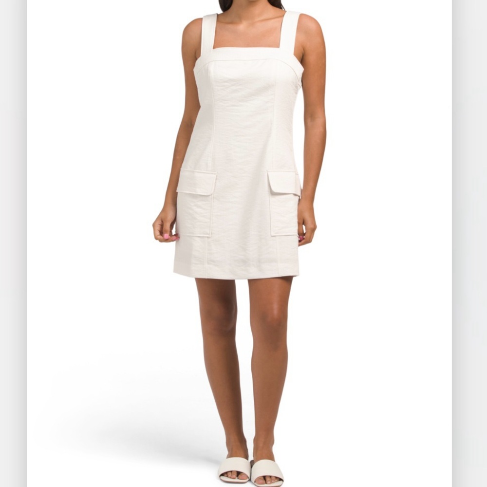 BCBGeneration Sleeveless Cargo Pocket Mini Dress